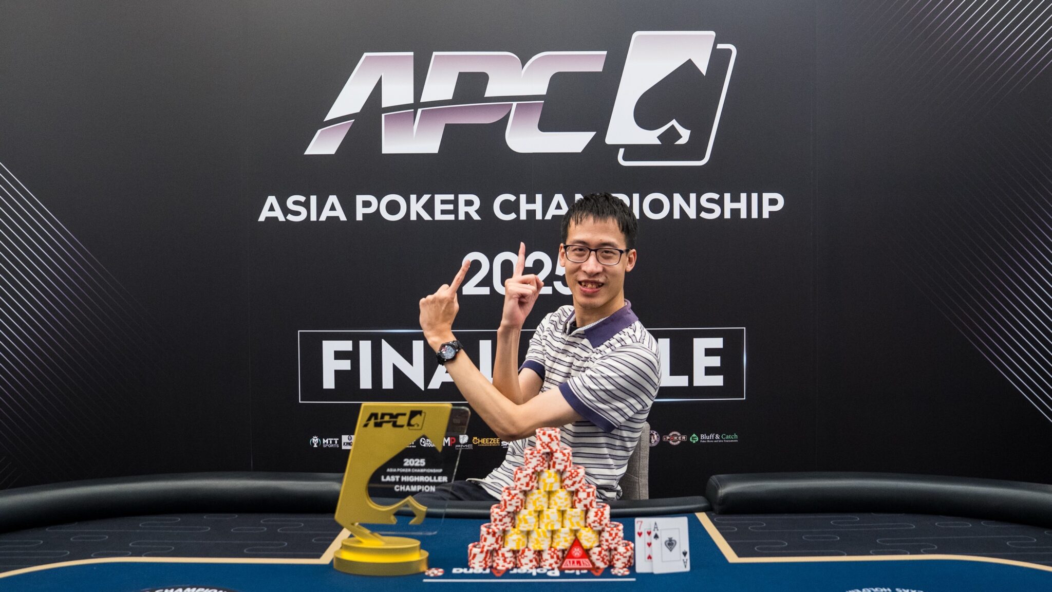 APC台北站圓滿落幕!最終豪客封王誕生! APC Taipei Wraps Up in Style! Final High Roller Champion Crowned!
