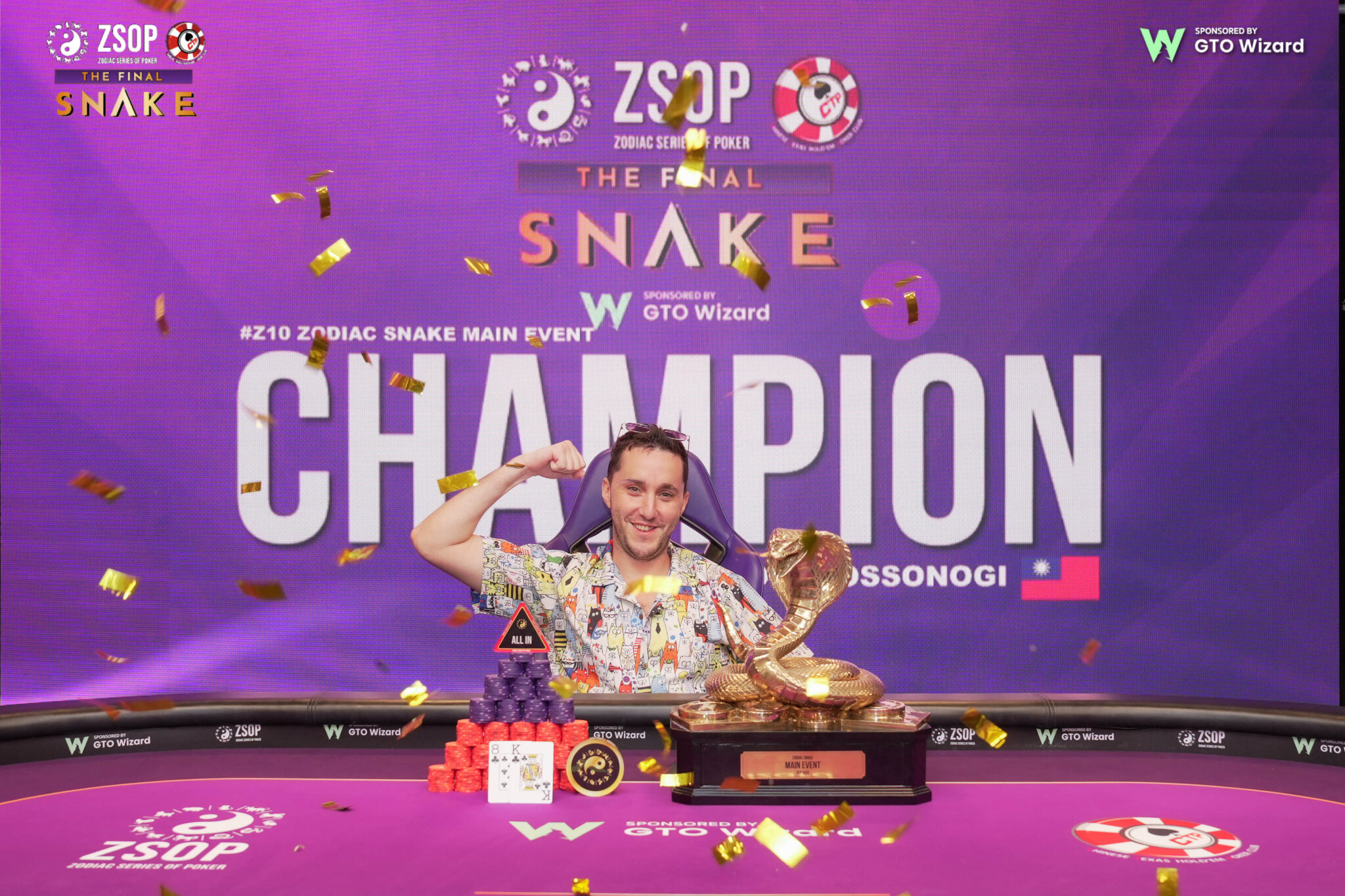 ZSOP《最終篇——蛇》圓滿落幕!主賽冠軍誕生,系列賽劃下最高潮 ZSOP The Final Snake Concludes in Glory! Main Event Champion Crowned, Series Reaches Its Peak