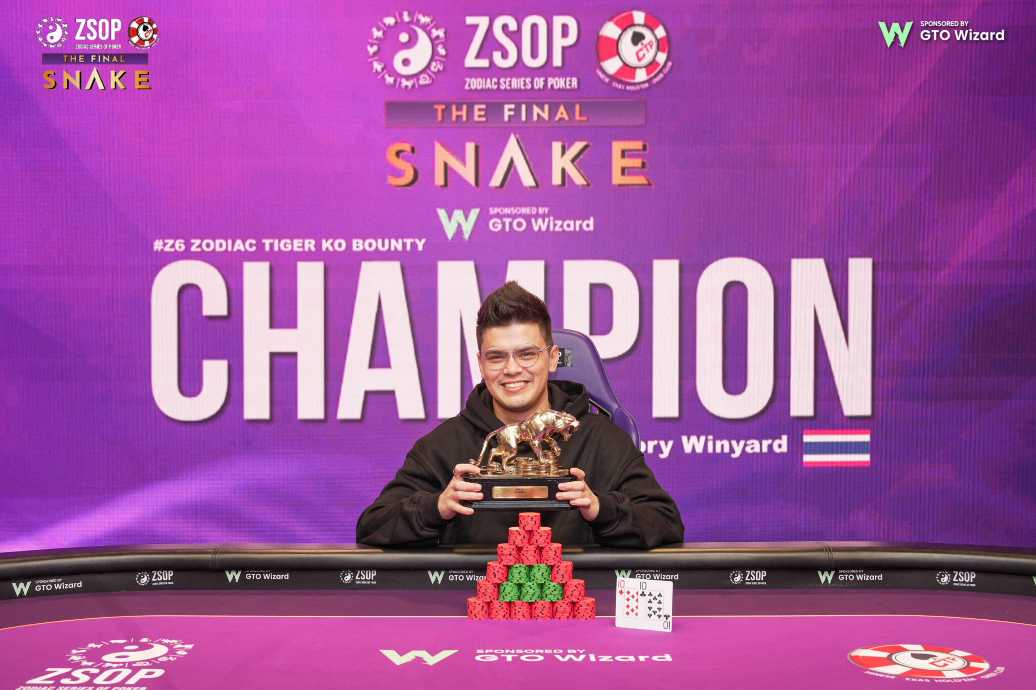 猛虎出擊!ZSOP 生肖虎 KO 賞金賽冠軍誕生 Roar of the Tiger! Champion Crowned in ZSOP Zodiac Tiger KO Bounty