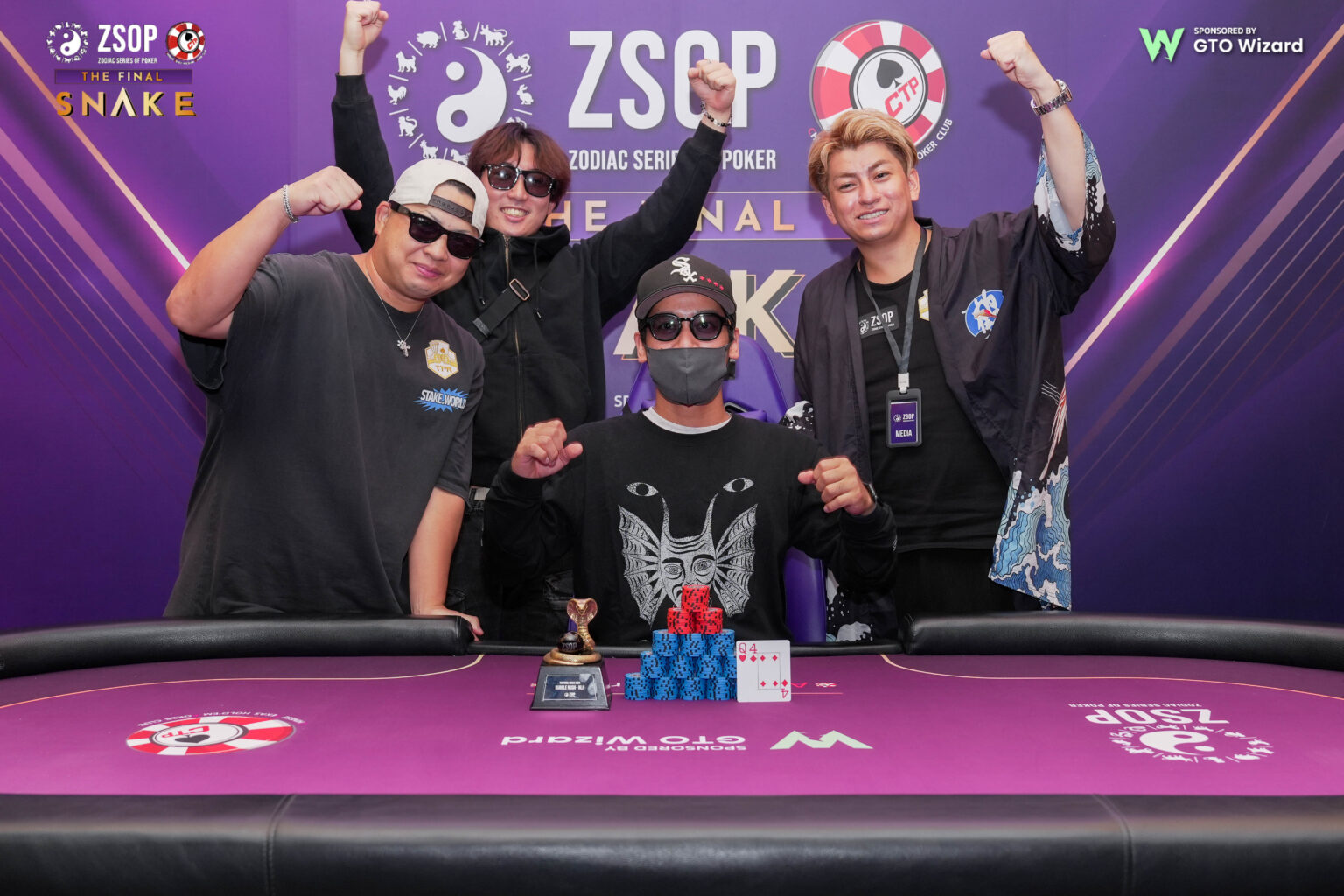 ZSOP《最終篇——蛇》神秘賞金賽突破千萬獎池 ZSOP “The Final Snake” Mystery Bounty Smashes TWD 10M Prize Pool