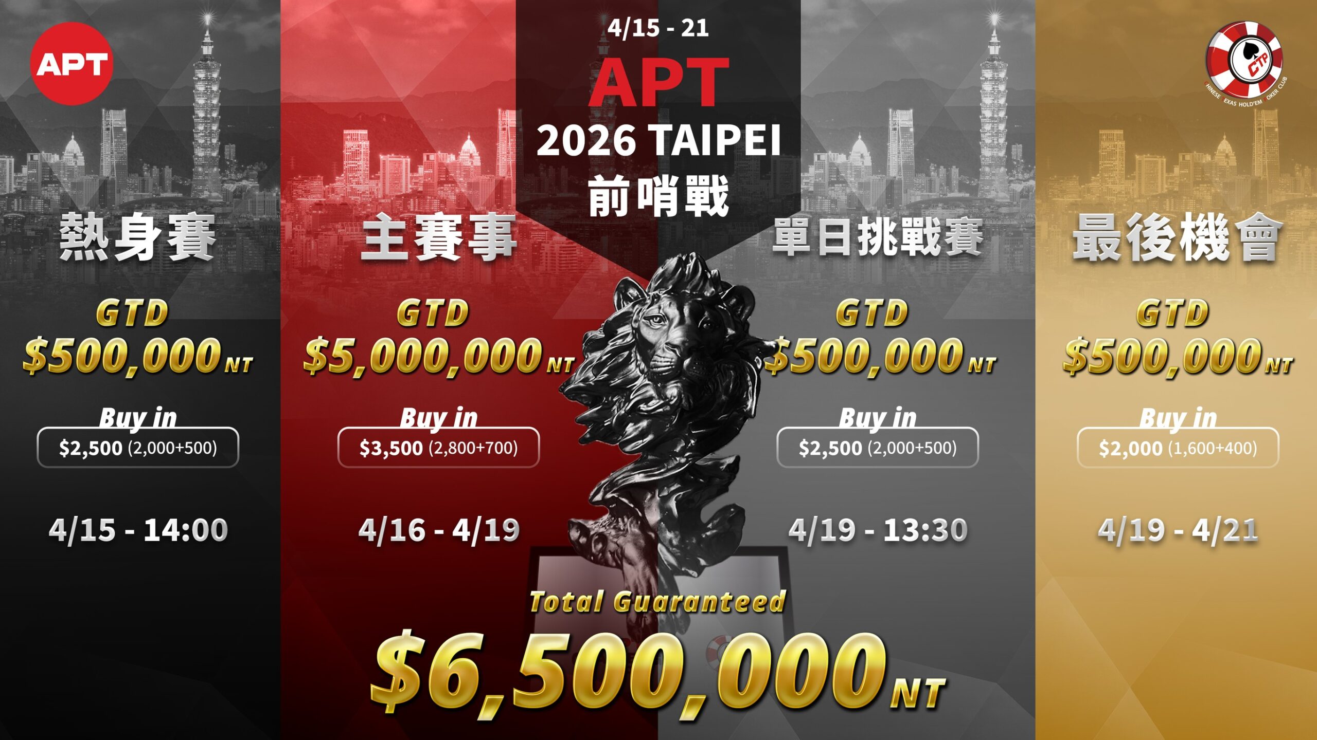 APT Taipei 前哨站主視覺