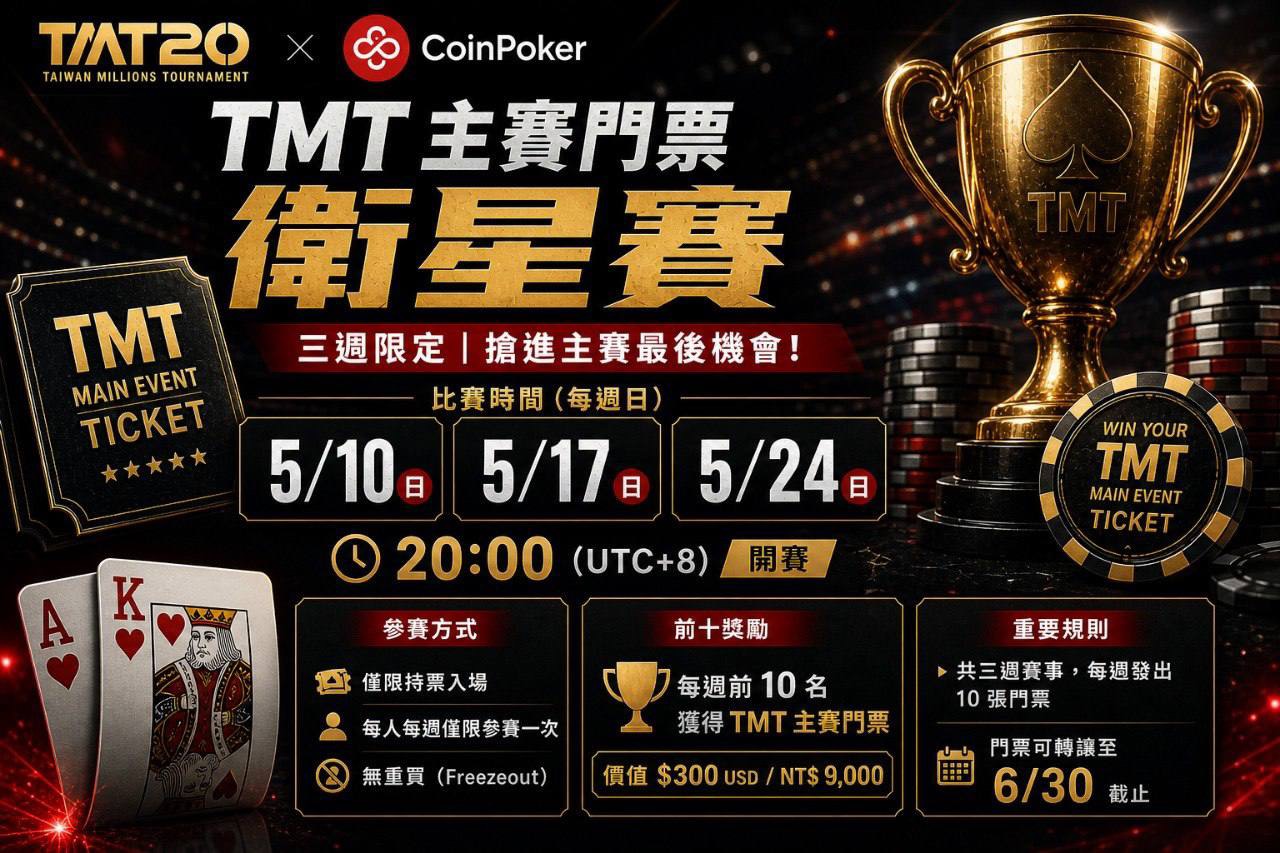 TMT20 主賽門票衛星賽